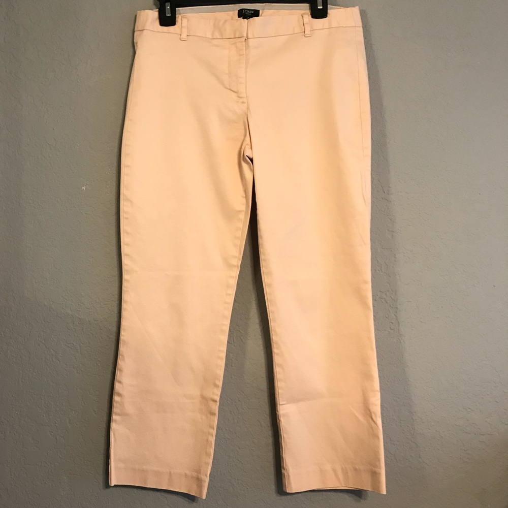 J. Crew peach capris